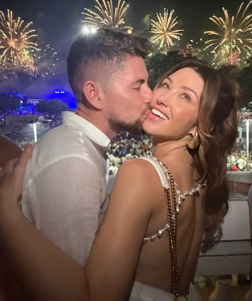 Catherine Harding and Ada were staying in the same hotel as Roan during Lollapalooza Brazil by 'coincidence' (Instagram/@jorginhofrello)