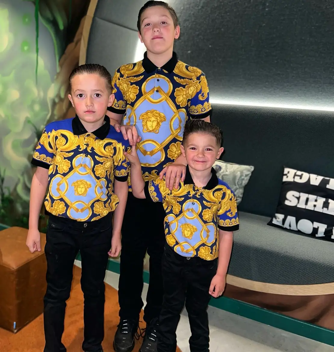 Tyson and Paris share four sons and three daughters (Instagram/@parisfury1)