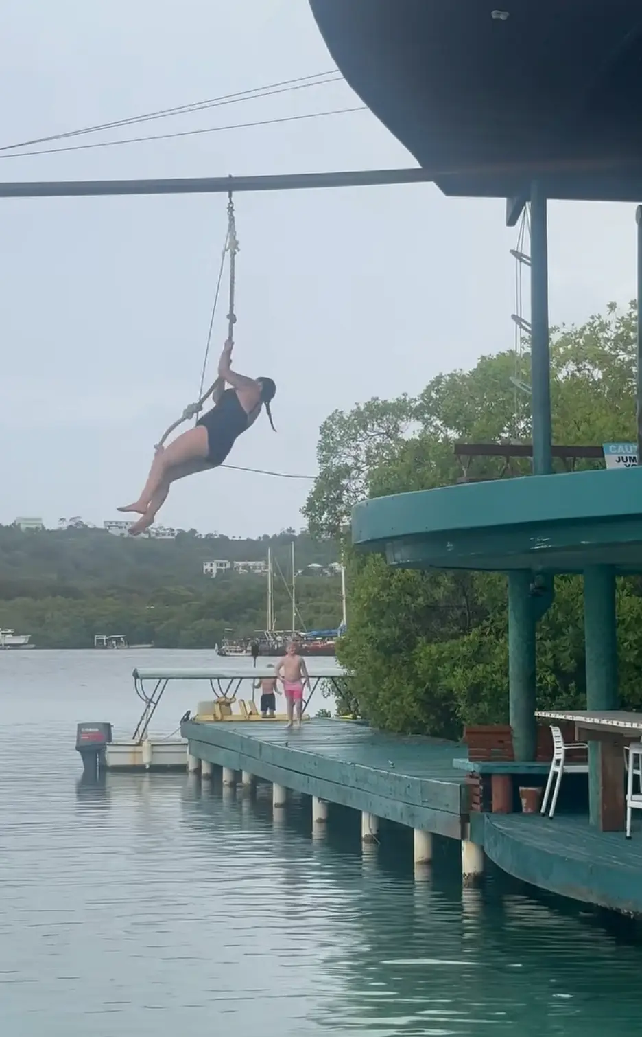 Kirsten Lindsey suffered a 'catastrophic' genital injury after a rope swing accident (Facebook/Blake Ford)