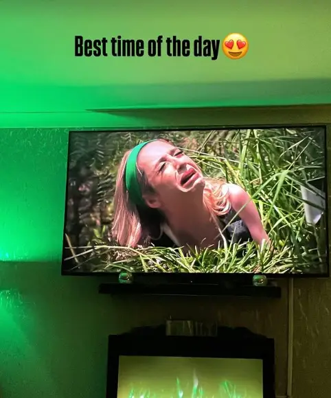 GK has been creating TV magic (Instagram/ellarutherford_)