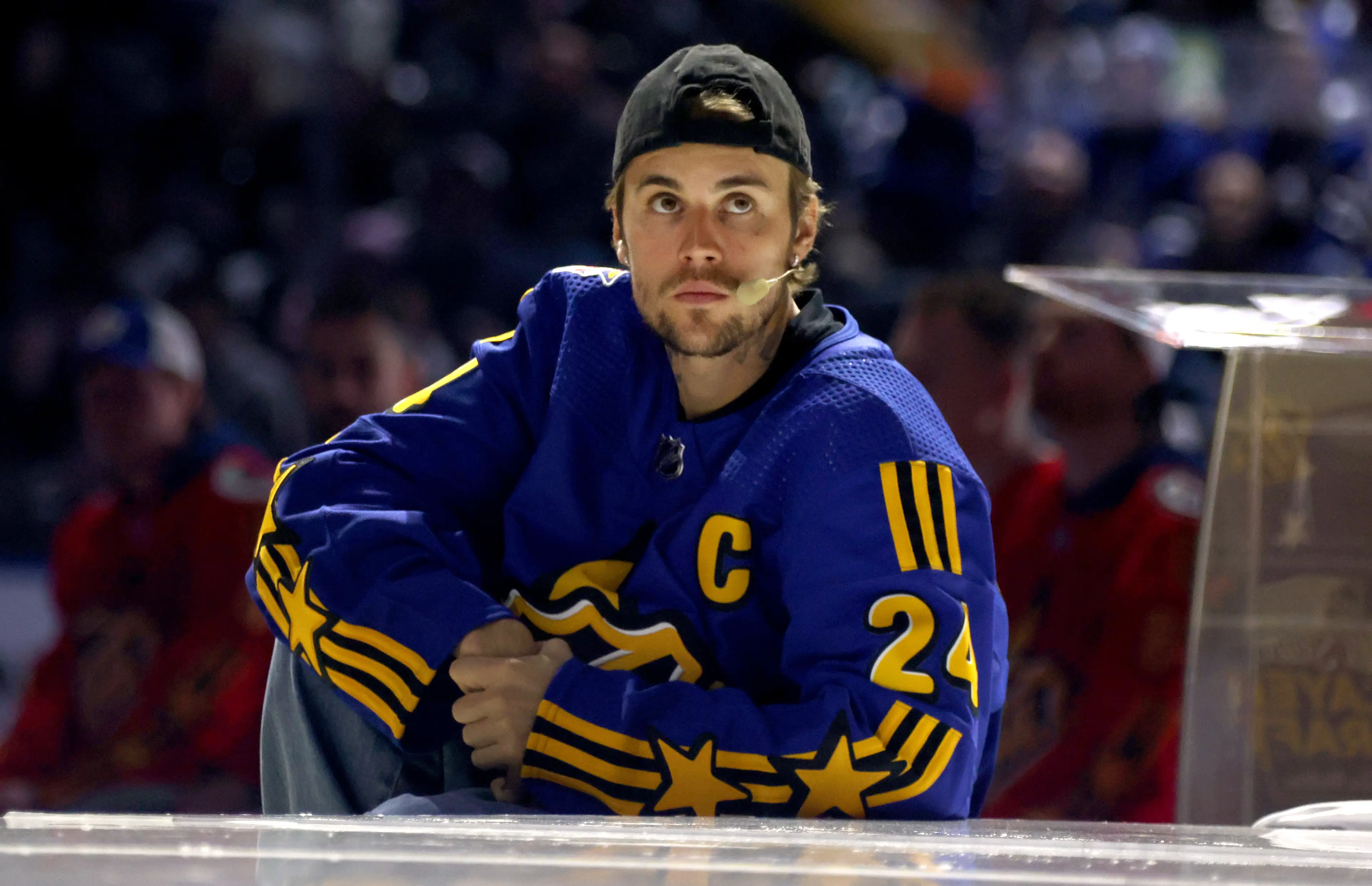 Justin received hate comments about his 'skin' during his battle (Dave Sandford/NHLI via Getty Images)