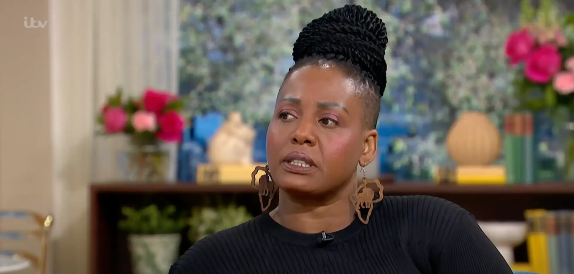 Gina did not appear amused by the remark. (ITV)