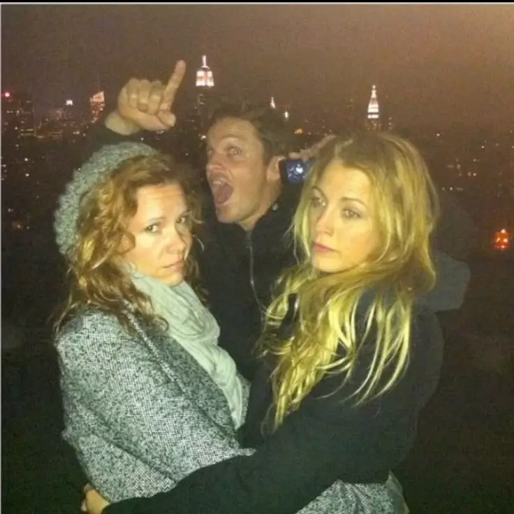 Lively with her brother-in-law Bart Johnson (Instagram/@bart_johnson)