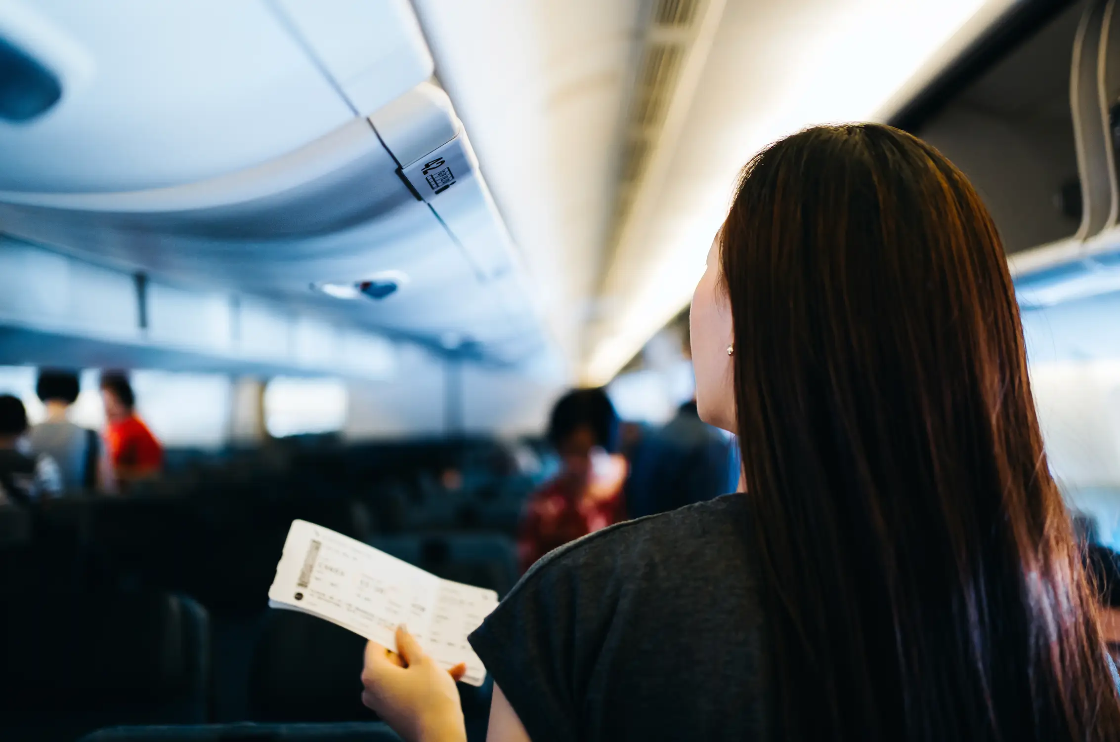 The woman had reserved an aisle seat. (d3sign/Getty)