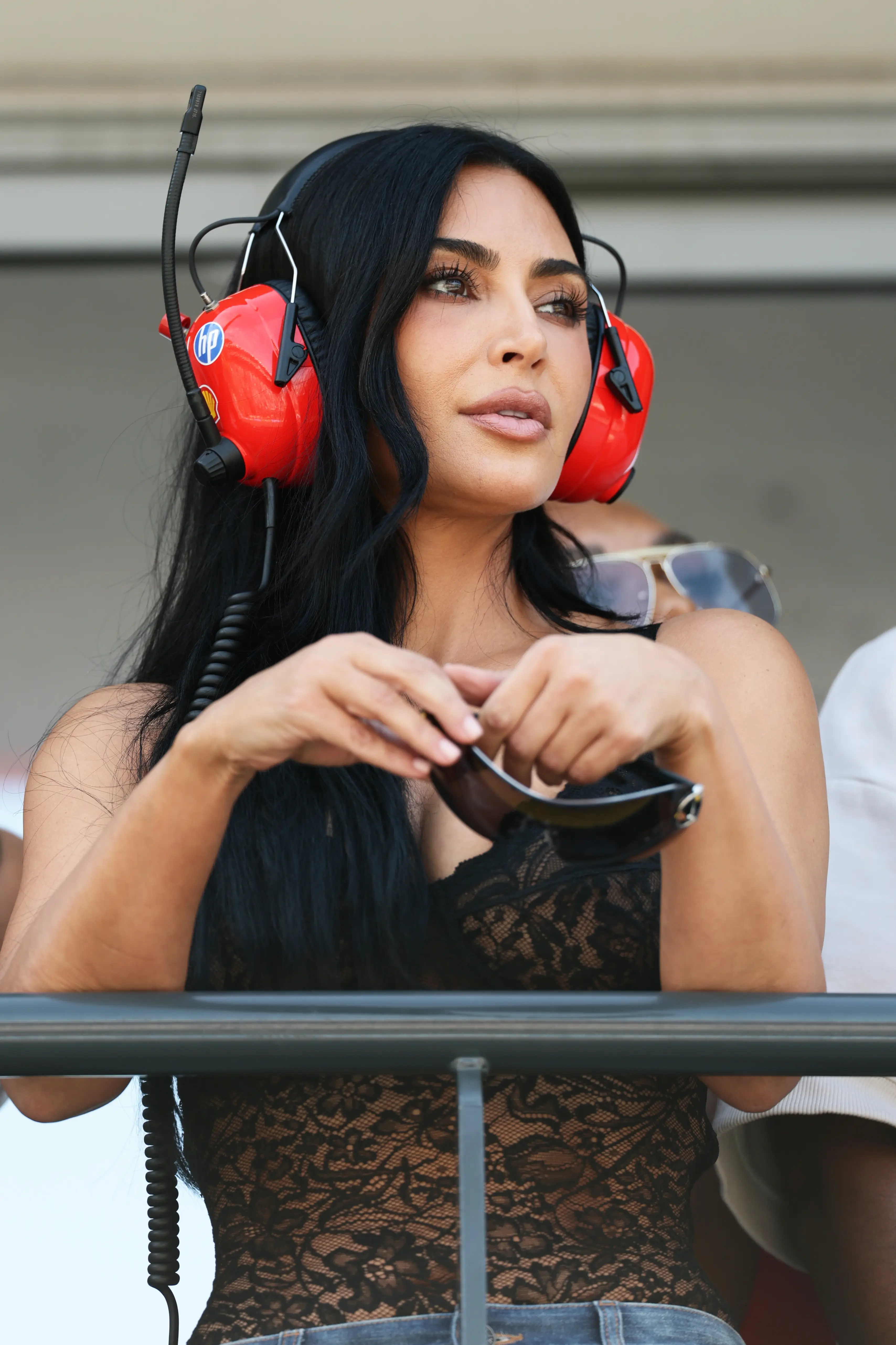 Some F1 fans are saying Kim Kardashian is to credit for Lewis Hamilton's renewed success (Mark Thompson/Getty Images)