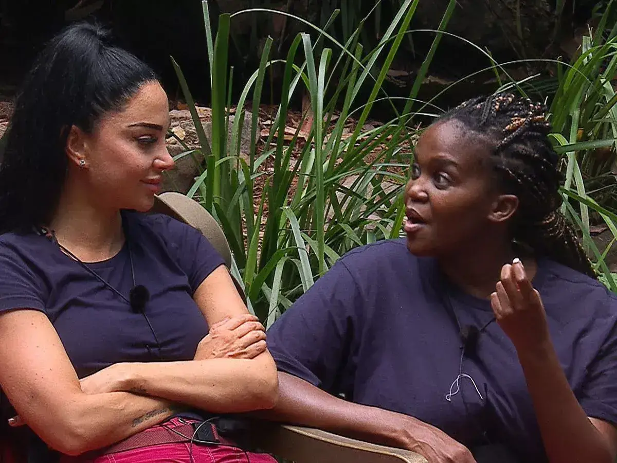 I'm A Celeb fans are convinced Tulisa was wearing make-up in the jungle (ITV)