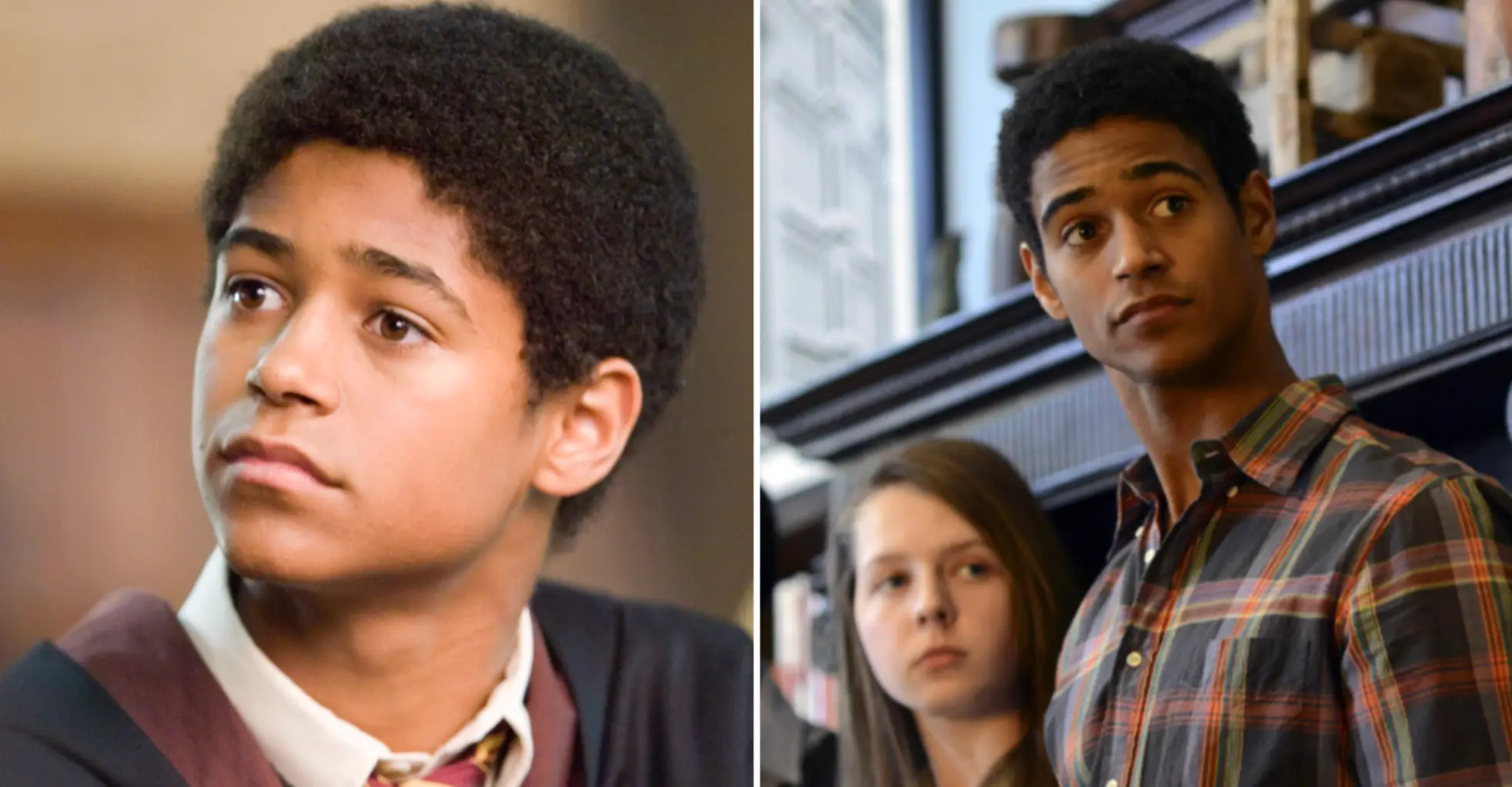 Enoch made it big in the US following his Harry Potter role (Warner Bros./ABC)