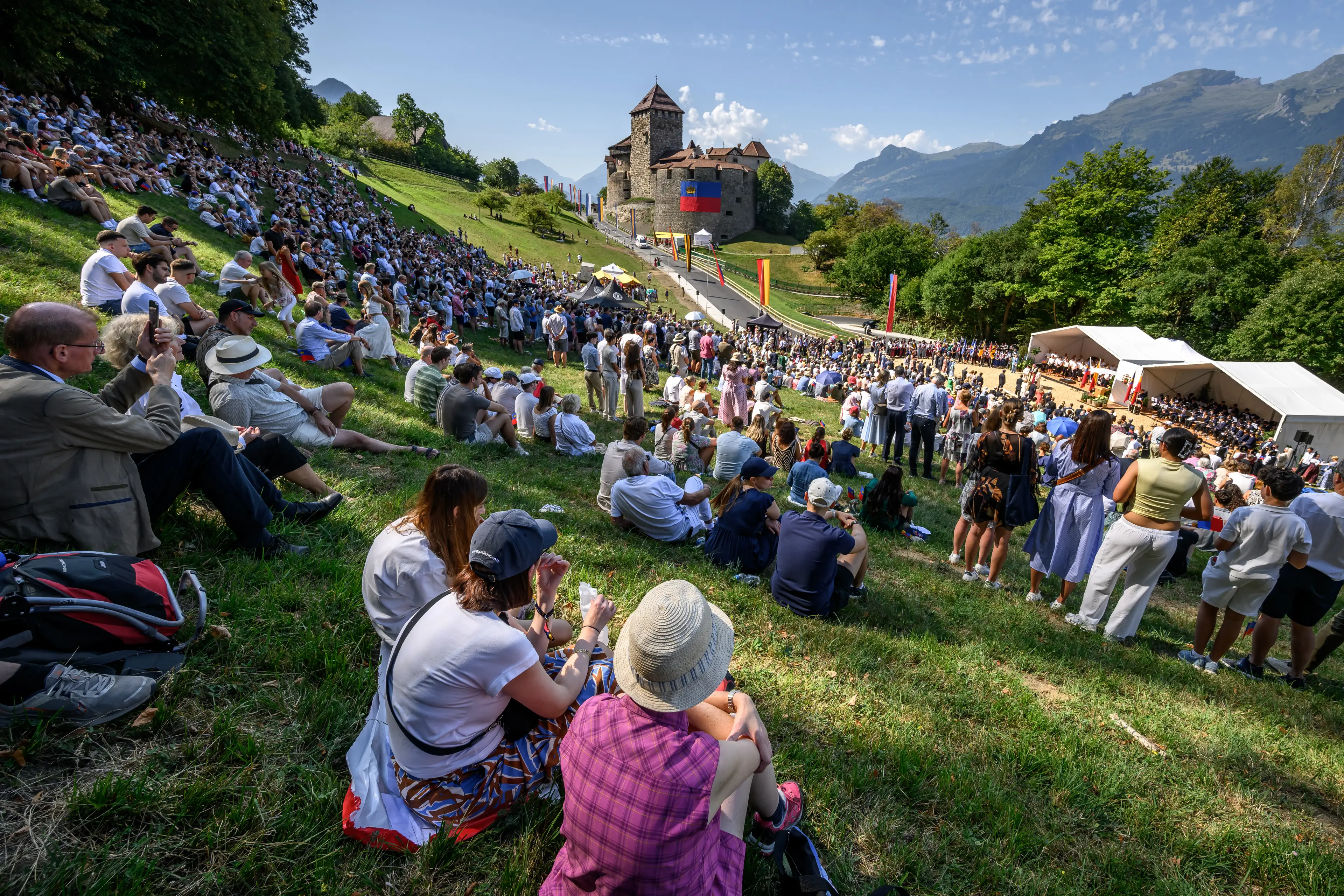 The nation is one of Europe's smallest (Fabrice COFFRINI / AFP via Getty Images)
