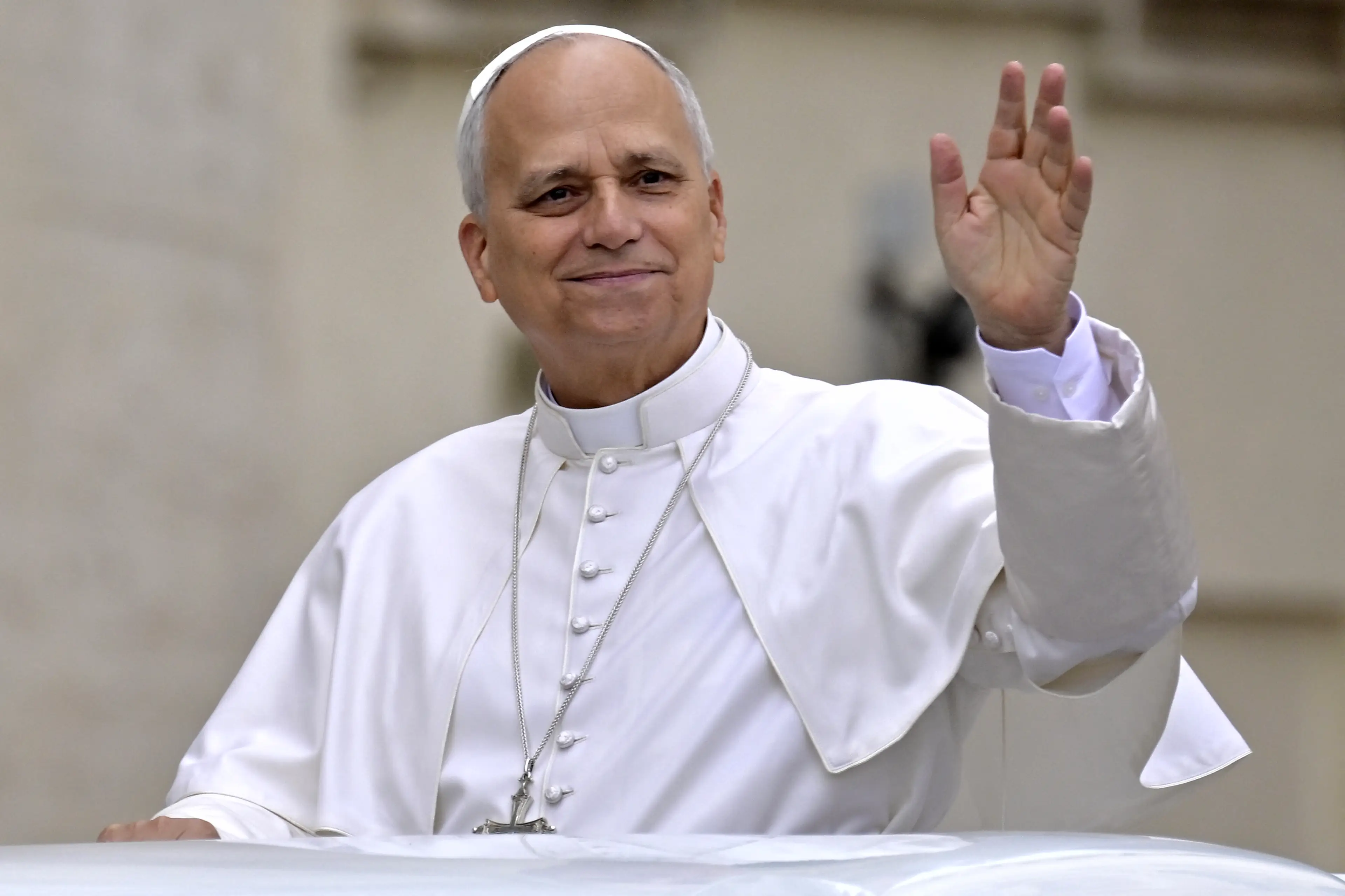 Pope Leo will meet the King (TIZIANA FABI/AFP via Getty Images)