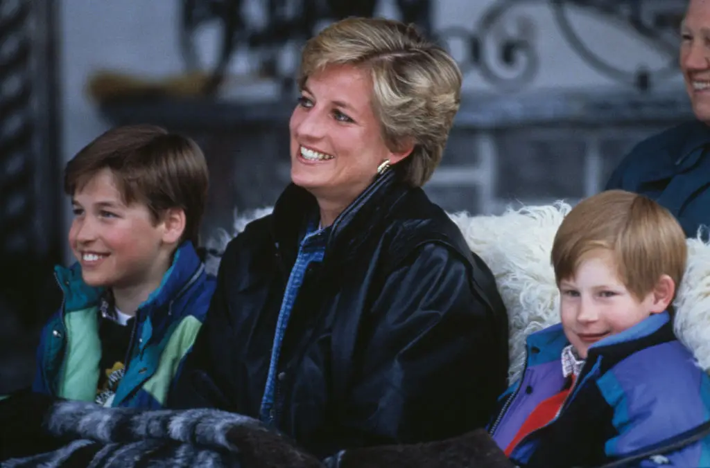 Prince William and Prince Harry try to live life in ode to their mother. (Jayne Fincher/Princess Diana Archive/Getty Images)