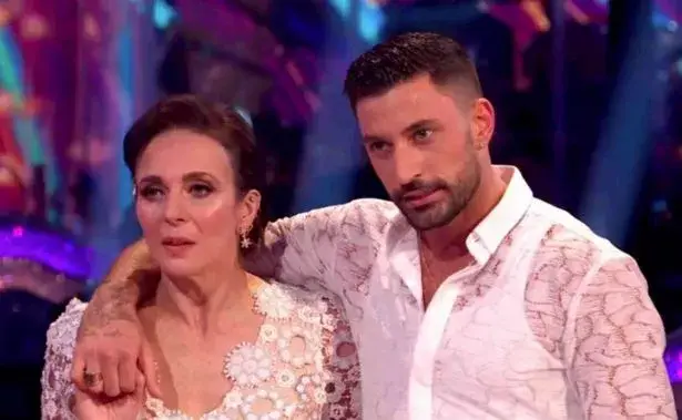 Amanda and professional dance partner, Giovanni Pernice.