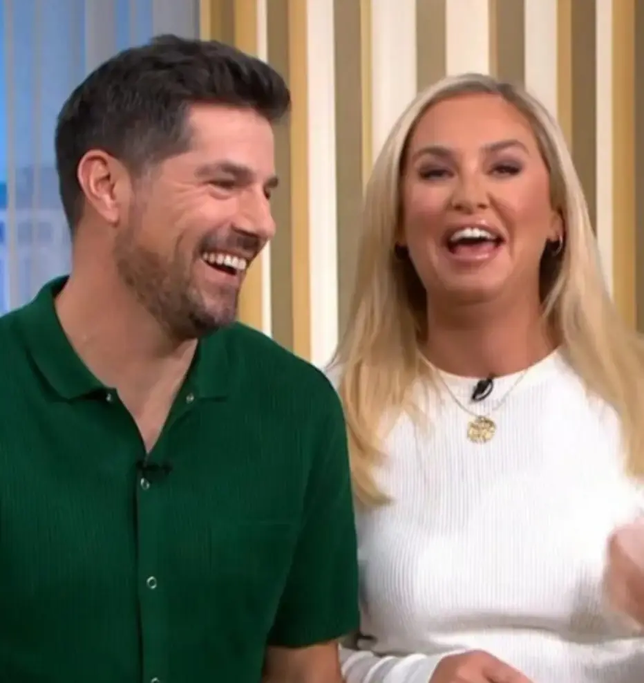 The hosts laughed off the awkward situation.