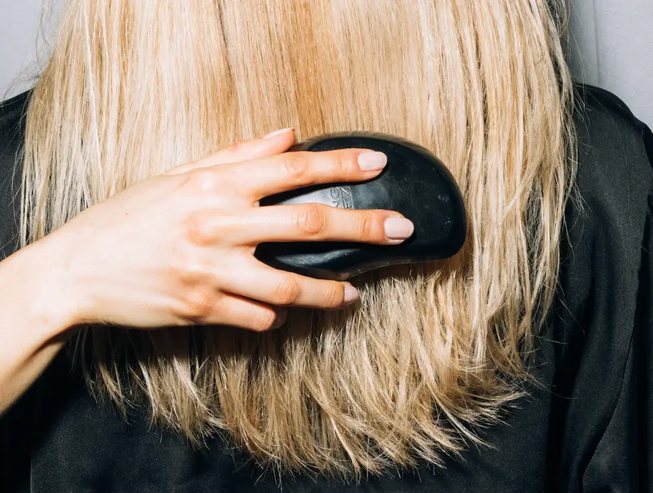 The mum spent 'hours' brushing and styling her daughter's hair.