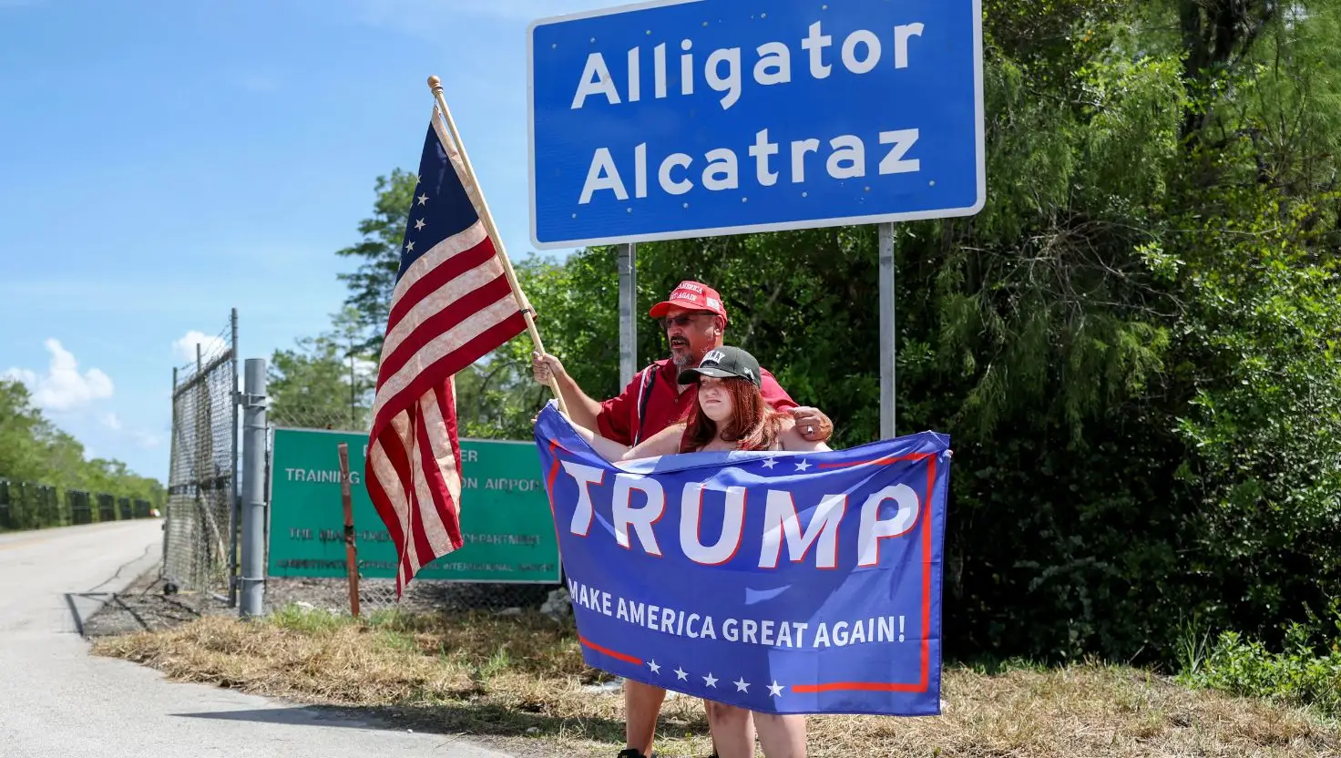 The security centre has been built in the Florida Everglades, a UNESCO World Heritage Site (Joe Raedle/Getty Images)