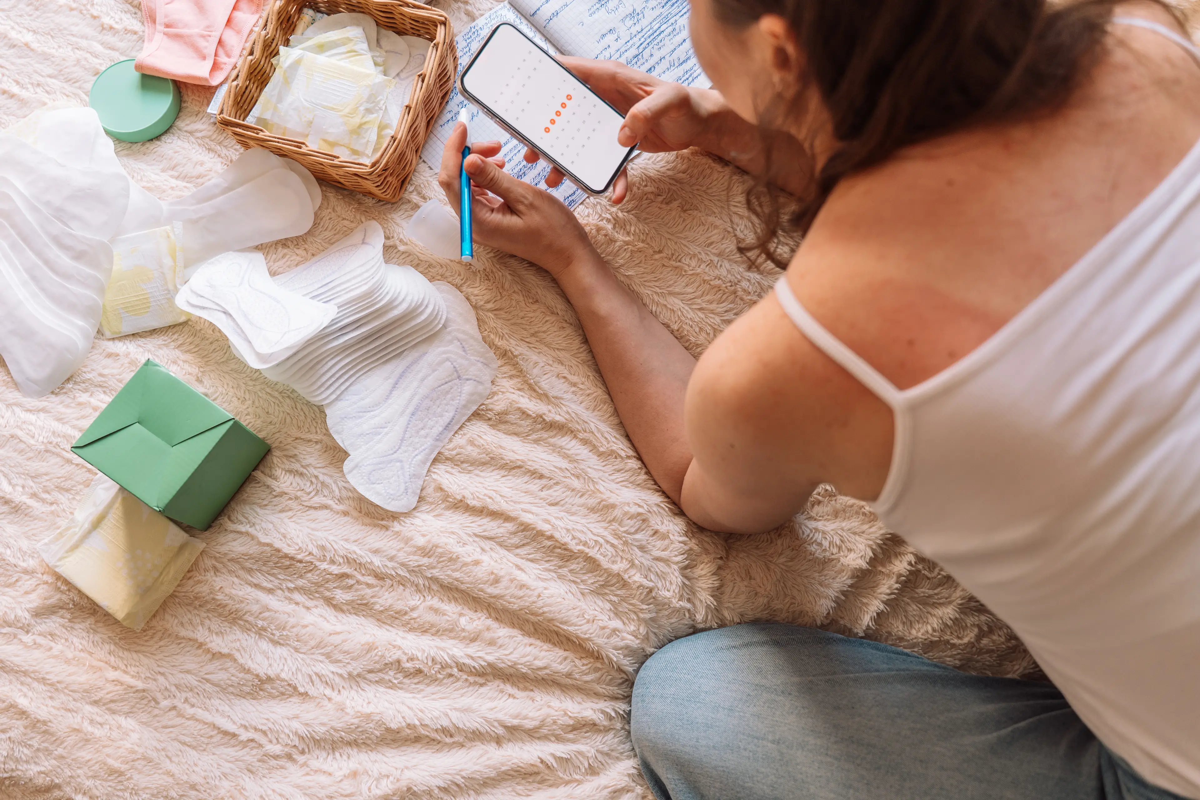 Kirsty suggests tracking your symptoms and tackling them, as opposed to changing your fitness routine (Getty Stock Image)