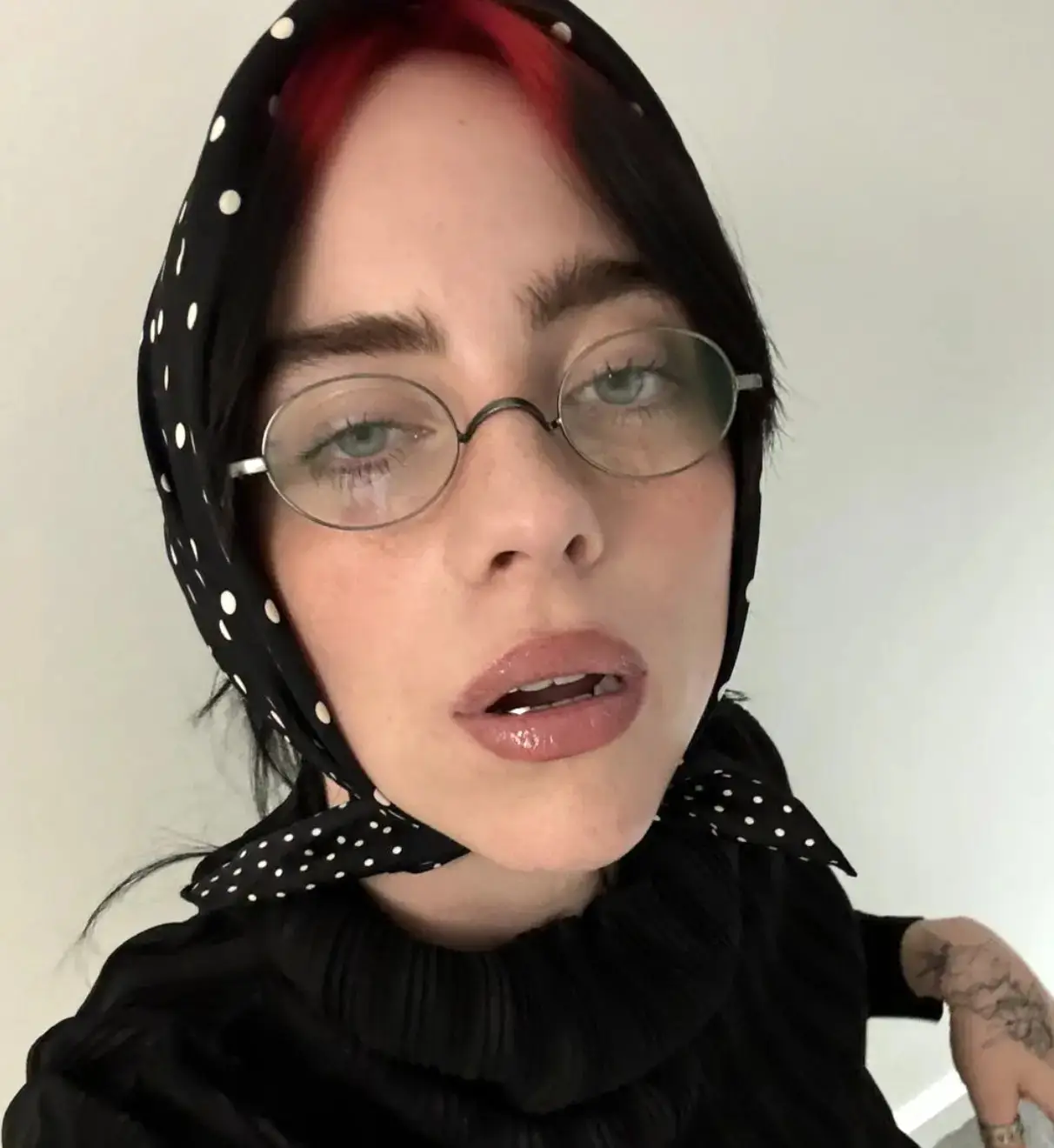 Billie elaborated on her feelings further during a show (Instagram/@billieilish)