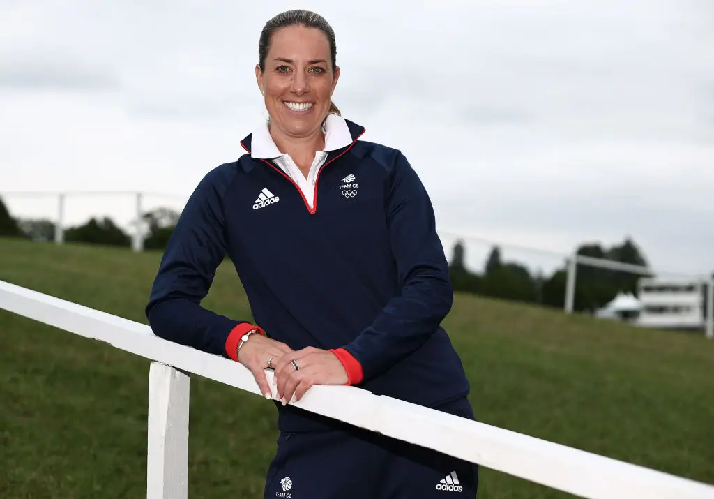 Charlotte Dujardin was forced to suddenly withdraw from the 2024 Olympics after a resurfaced video of her was released. (Ryan Pierse / Staff / Getty Images)
