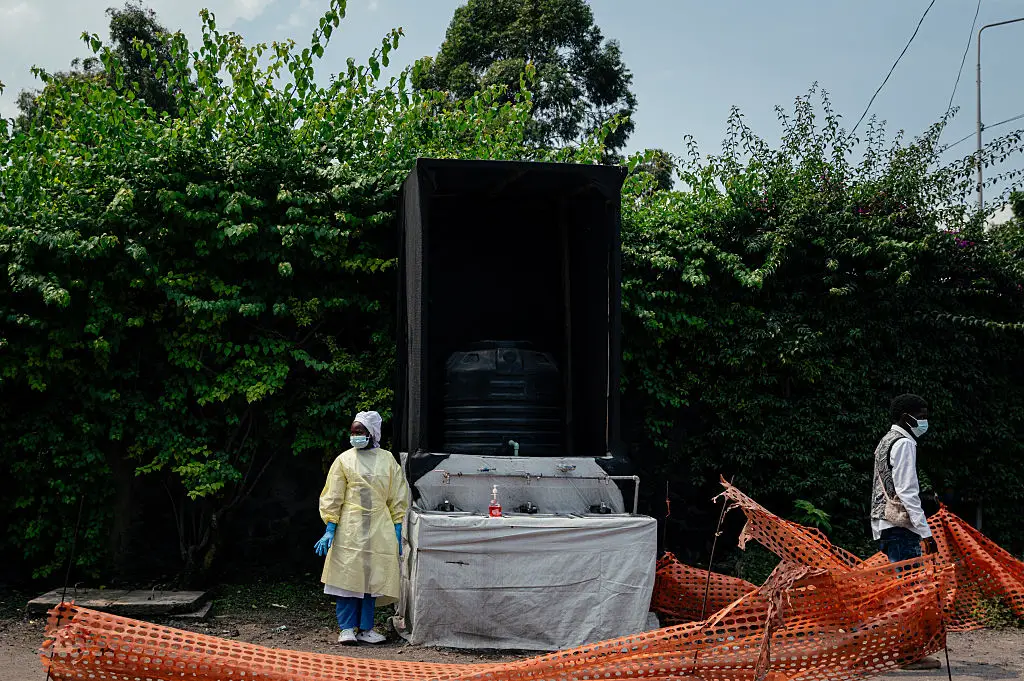 An American doctor working in the Democratic Republic of the Congo has now tested positive for Ebola (Badru Katumba / AFP via Getty Images)