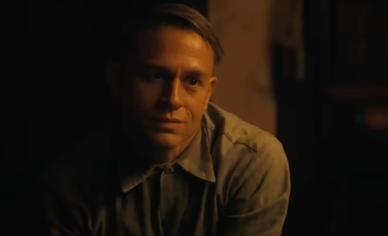 Charlie Hunnam stars as convicted murderer and grave-robber, Ed Gein, in the new Monster series (Netflix)