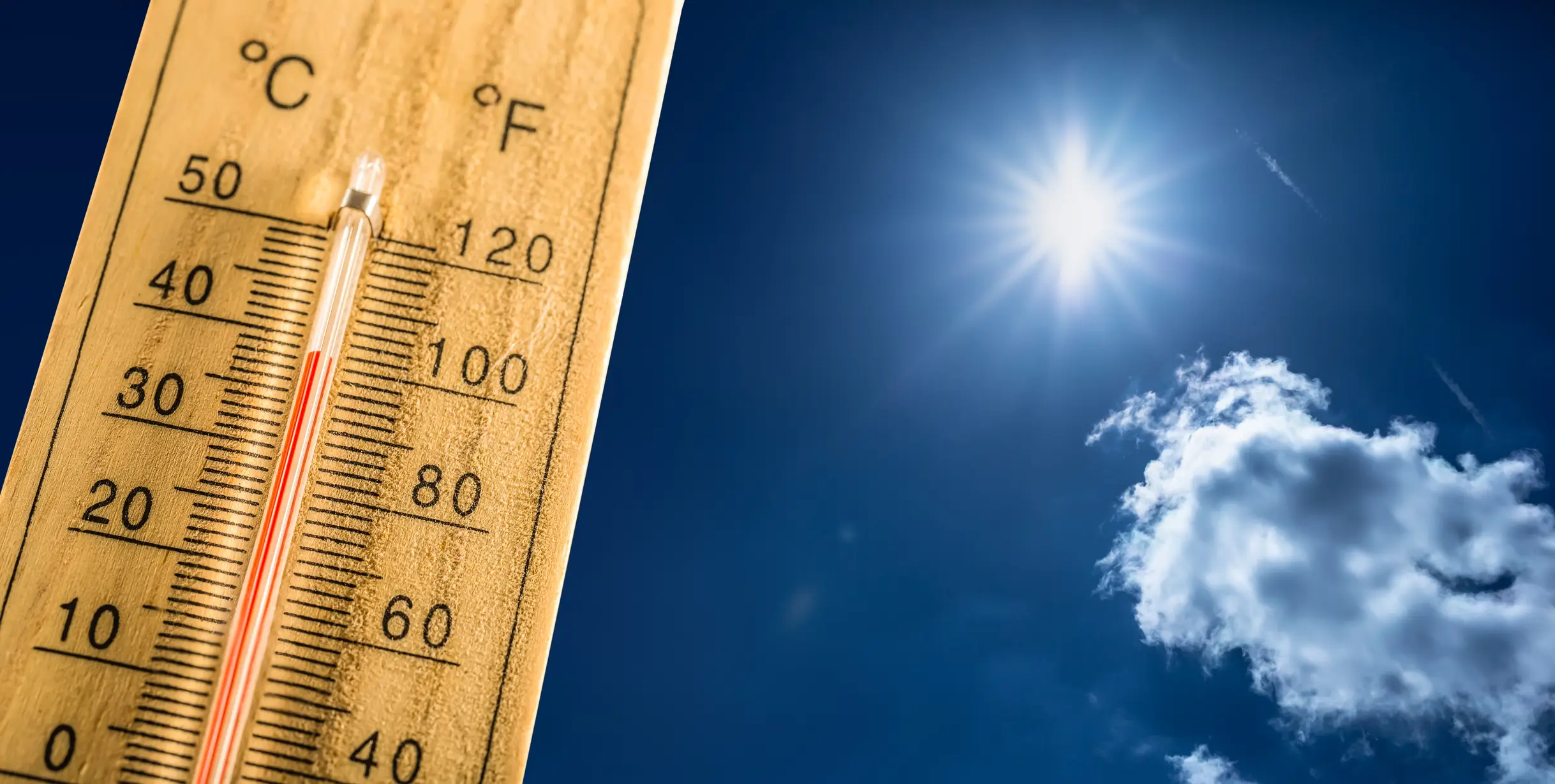A 'heat dome' could bring temperatures of up to 40°C in some parts of England and Wales this week (Getty Stock Images)