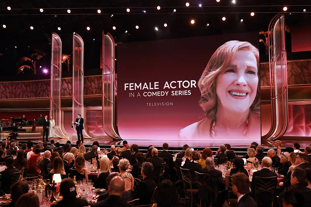 O'Hara won a posthumous award for best female actor in a comedy series at the Actor Awards on Sunday (Matt Winkelmeyer / Staff / Getty Images)