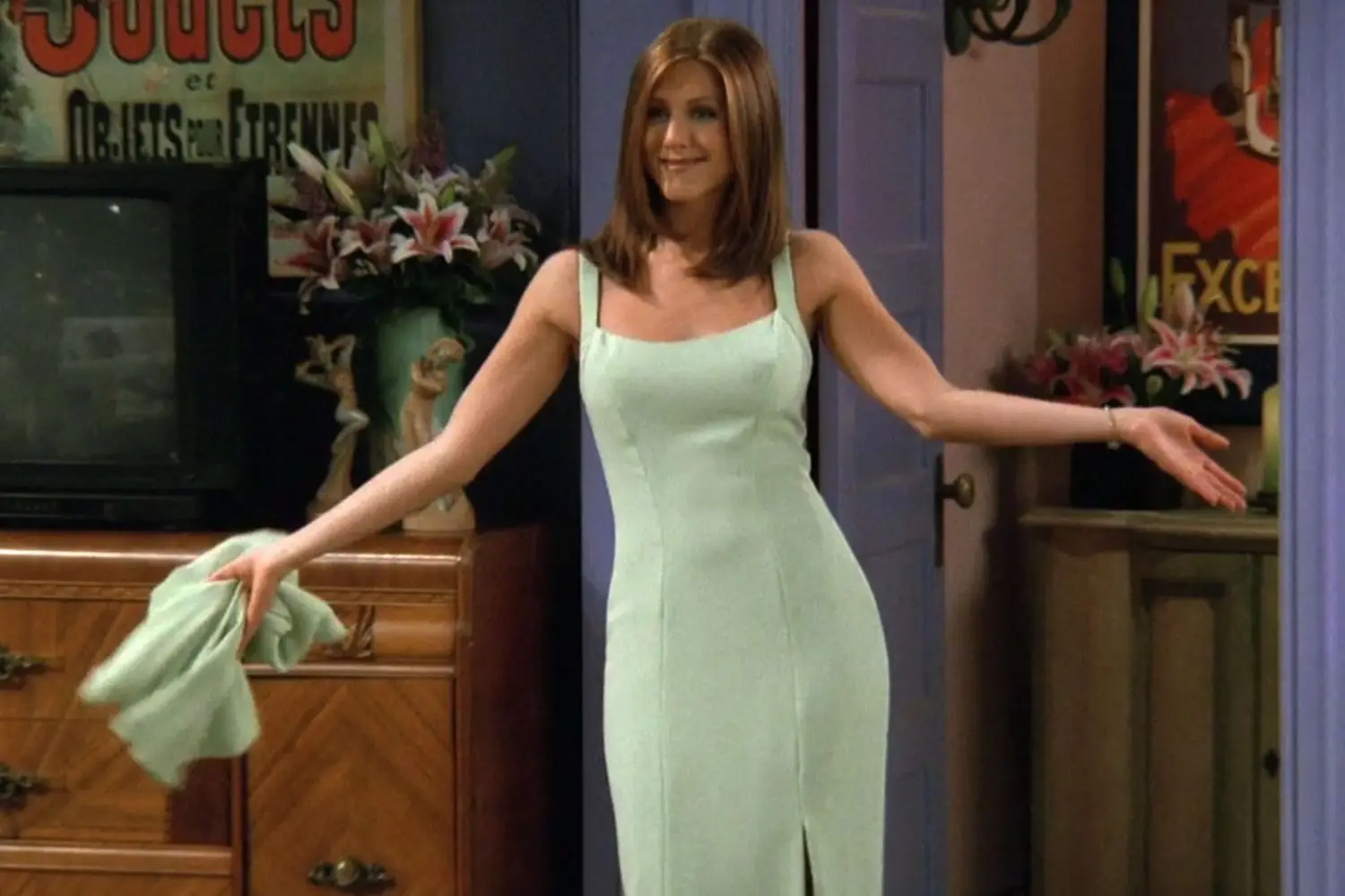 Rachel Green was famous for her iconic fashion moments. (NBC)