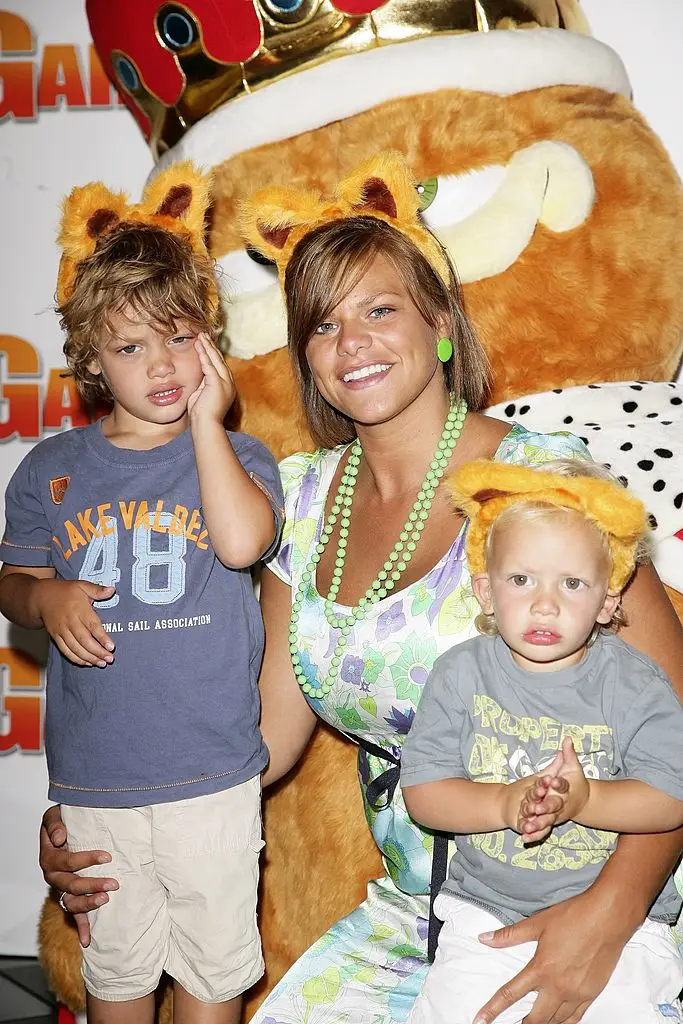 Jade Goody with her sons, Bobby and Freddie (Claire Greenway/Getty Images)