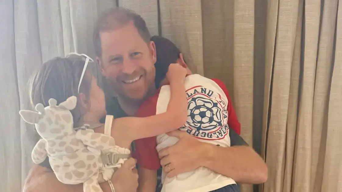 Prince Harry is said to be reconsidering his plans to bring his children over following threats against them (Instagram/@meghan)