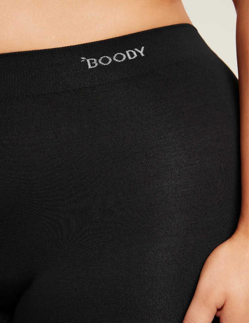 They're made of a breathable material and sit comfortably on the waist. (BOODY)