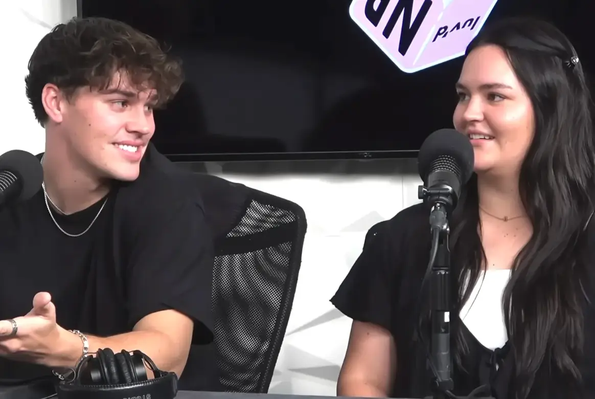 Haley has remained out of the limelight but has previously appeared on a podcast with her brother (Put A Sock In It Podcast/YouTube)