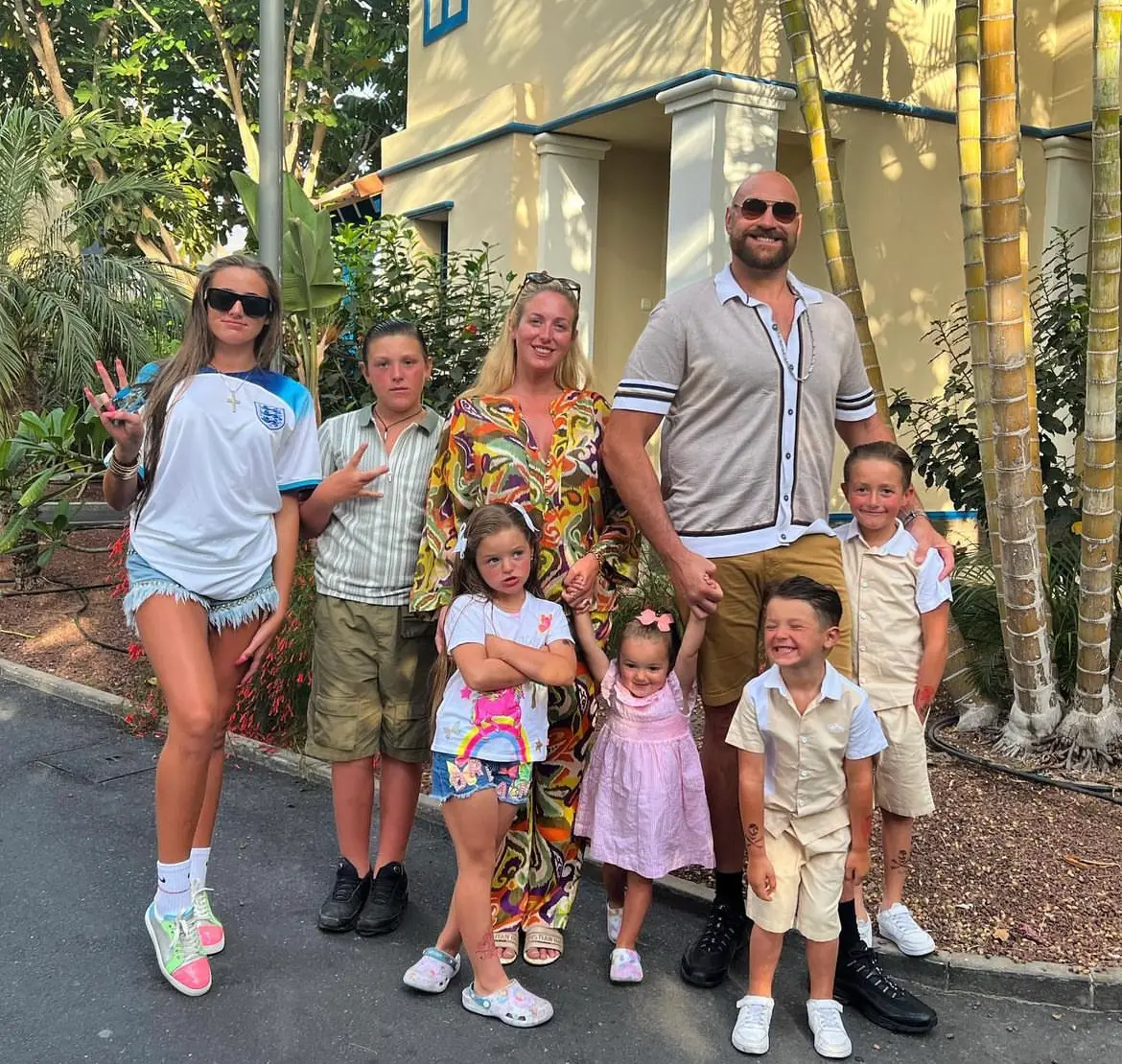 They are now a family nine.