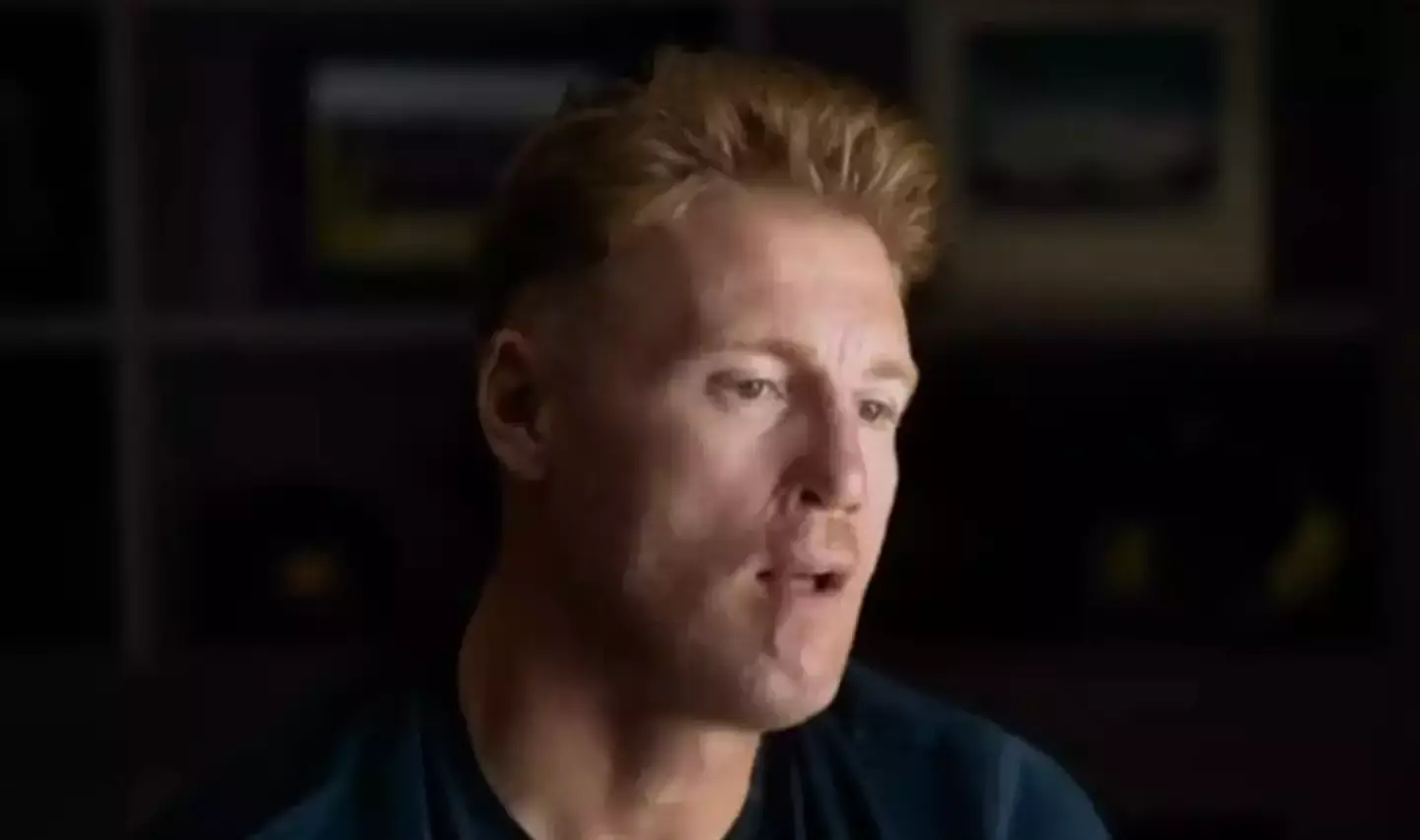 Freddie Flintoff's son, Corey, said his dad was 'lucky to be alive' after the high-speed crash. (BBC) 