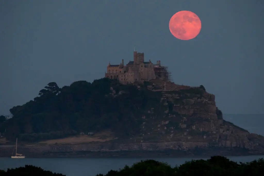 A Strawberry moon arrives tomorrow, too. (Matt Cardy/Getty Images)