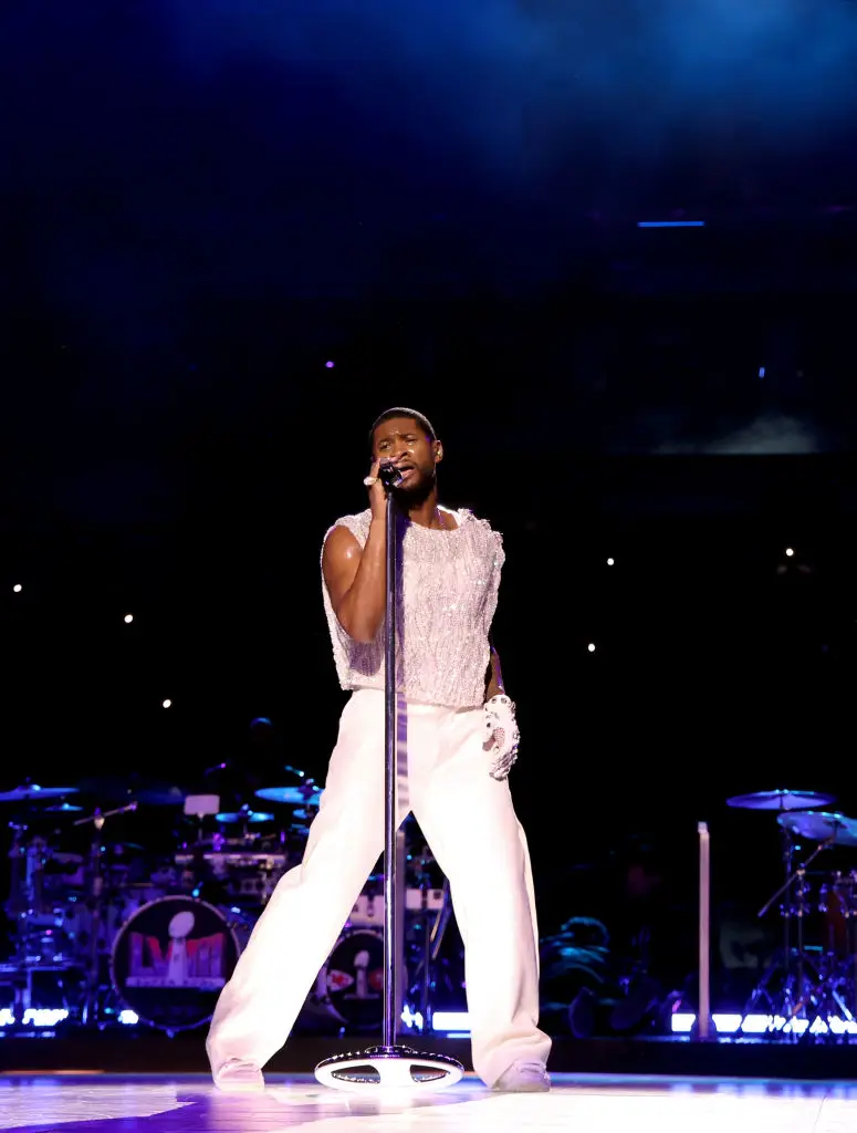 The 45-year-old singer said his Super Bowl half-time show was the 'hardest 15 minutes' of his life. (Kevin Mazur / Contributor / Getty Images)