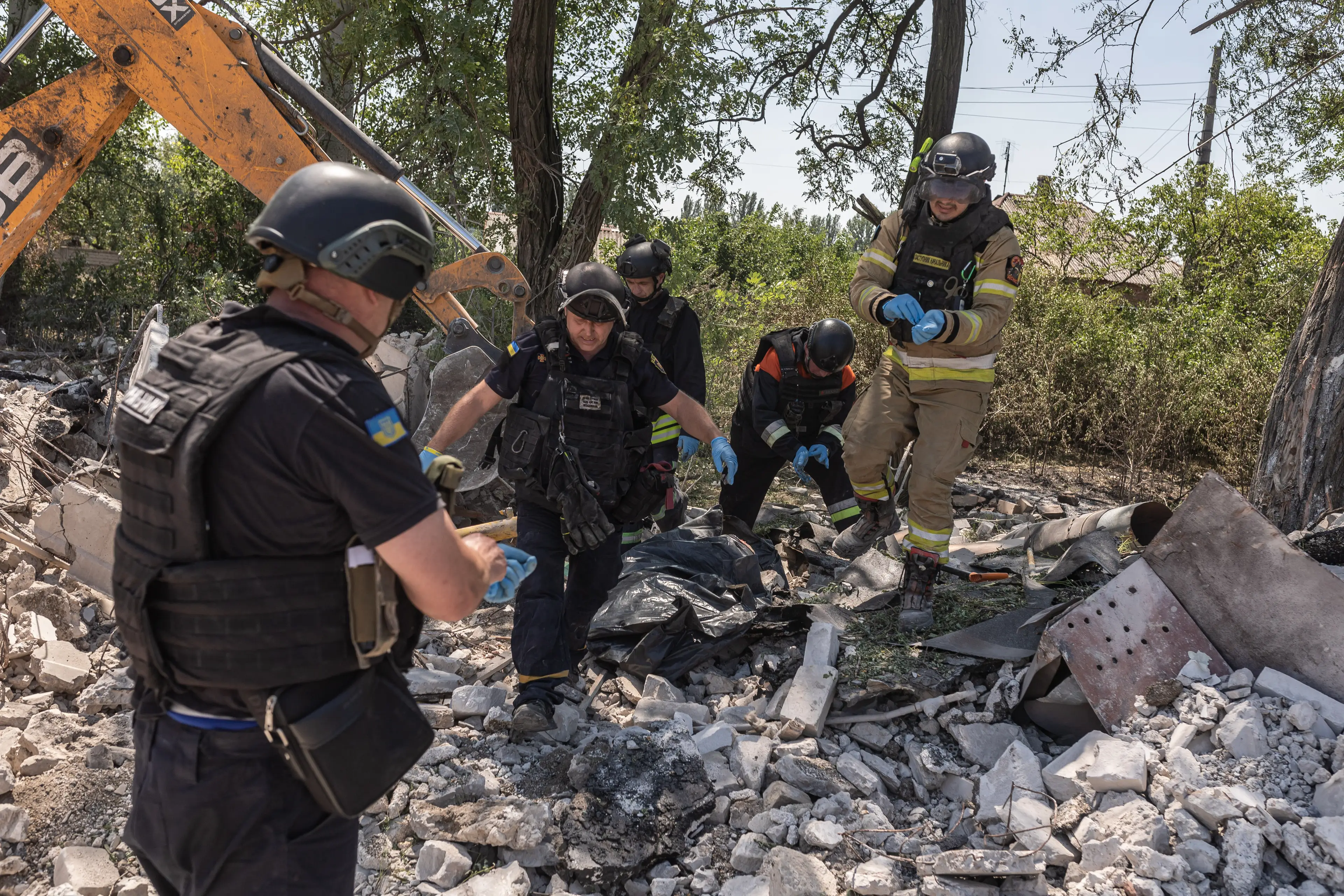 Putin has ceaselessly bombed Ukraine since 2022 (Diego Herrera Carcedo/Anadolu via Getty Images)