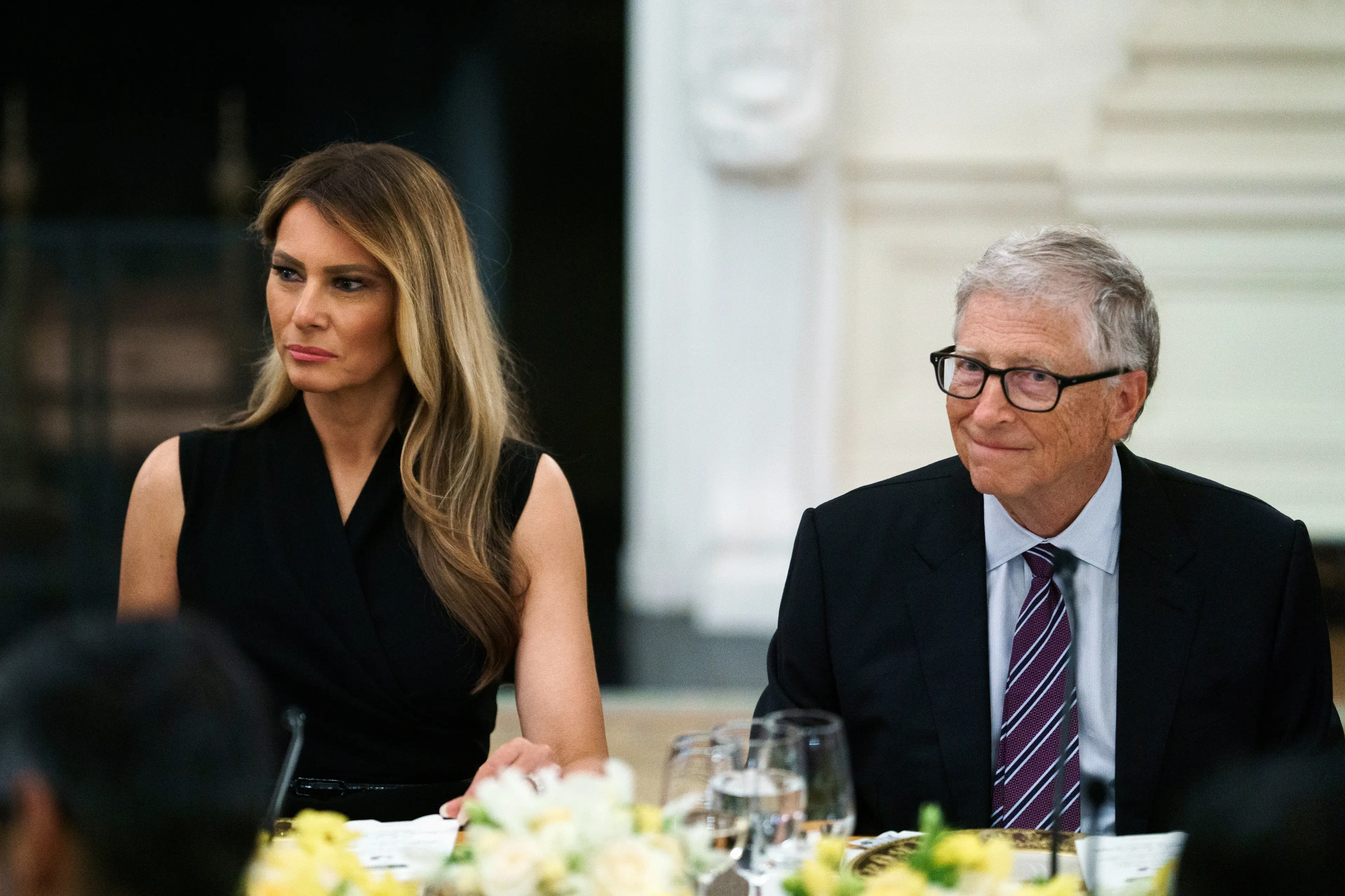 Melania addressed her AI-based concerns from the White House (Will Oliver/EPA/Bloomberg via Getty Images)