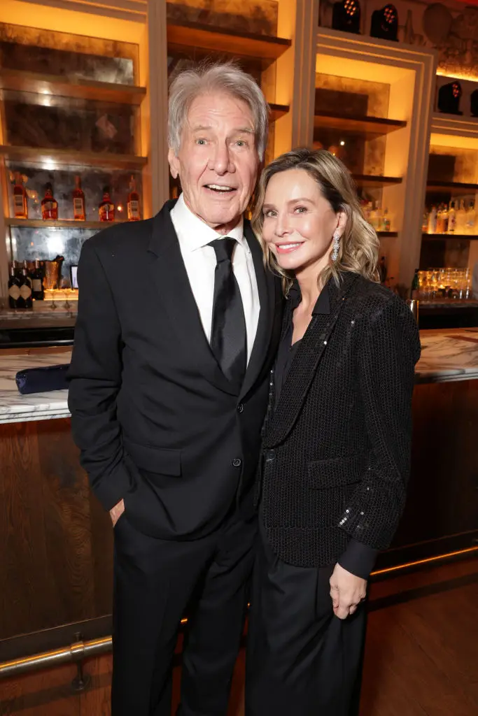 Harrison Ford and Calista Flockheart have a 22 year age gap between them (Eric Charbonneau/Getty Images for Apple TV+)
