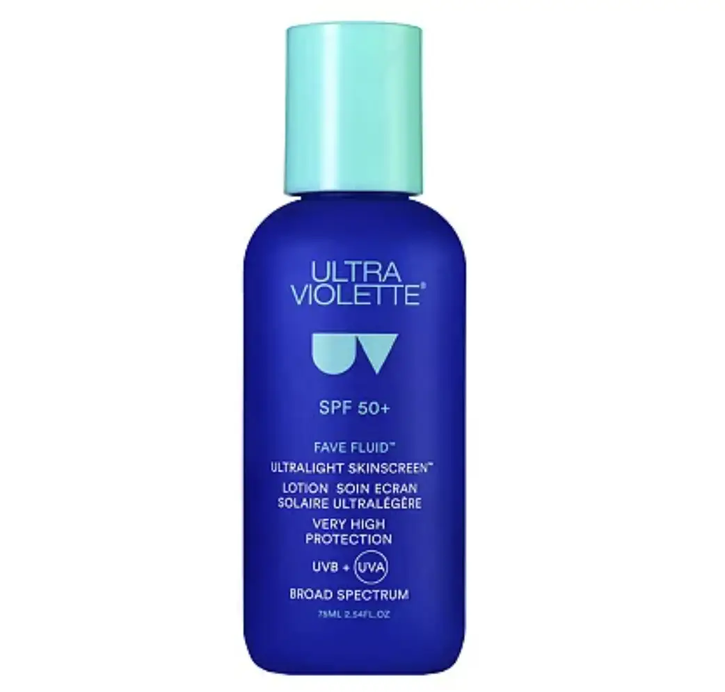 Ultra Violette Fave Fluid Ultralight Skinscreen SPF50+ 75ml - £37.00/£44 per 100ml