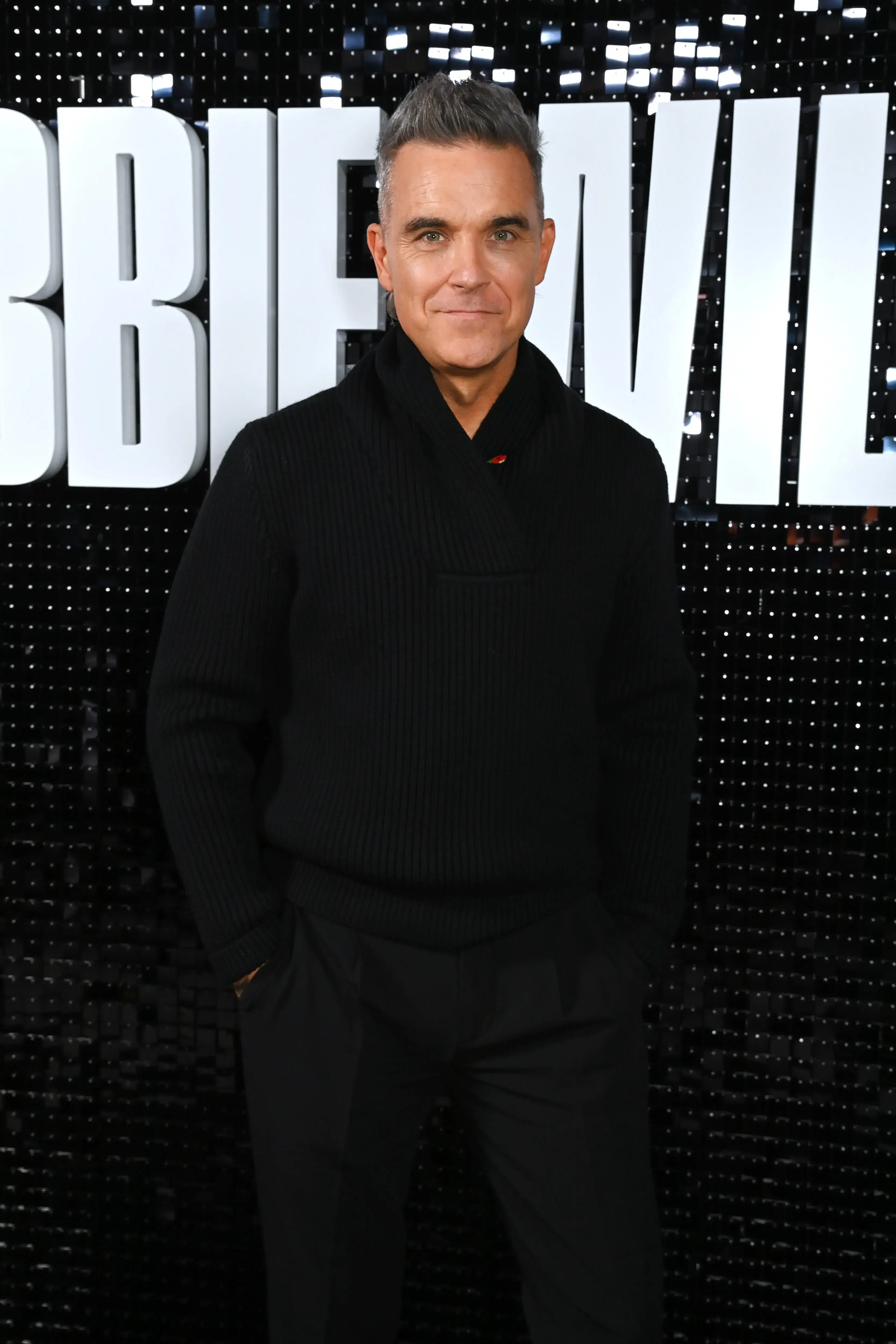 Robbie has responded to Take That's former manager Nigel. (Dave Benett/WireImage)