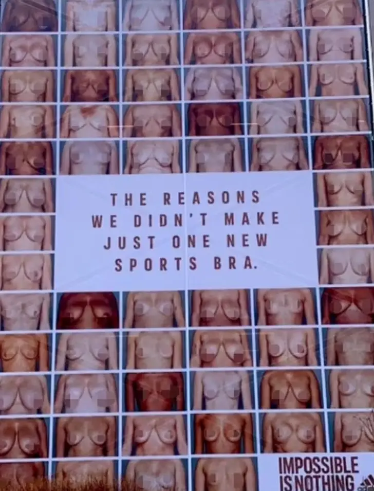 The advert caused an outrage online.