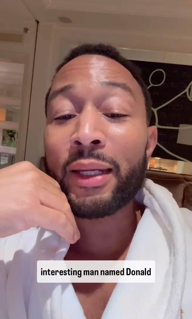 He shared a five-minute video talking about his Ohio hometown (Instagram/@johnlegend)