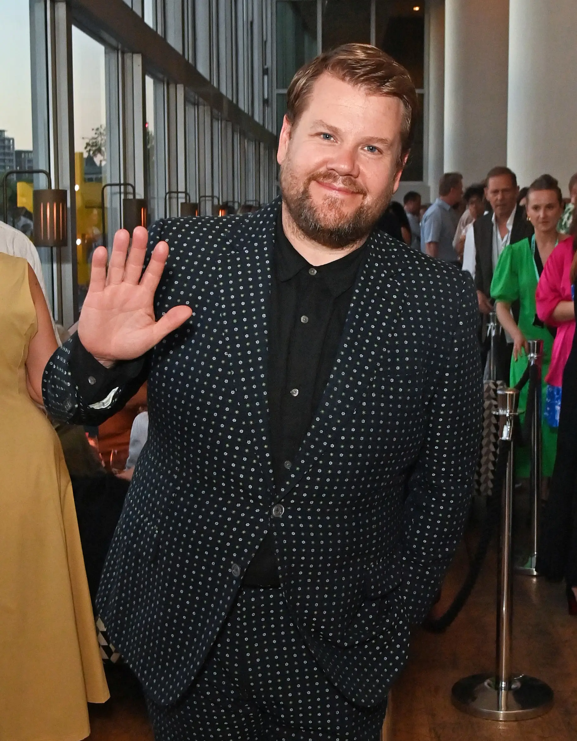 Corden has been praised for his newly-trimmed down physique (Alan Chapman/Dave Benett/Getty Images)