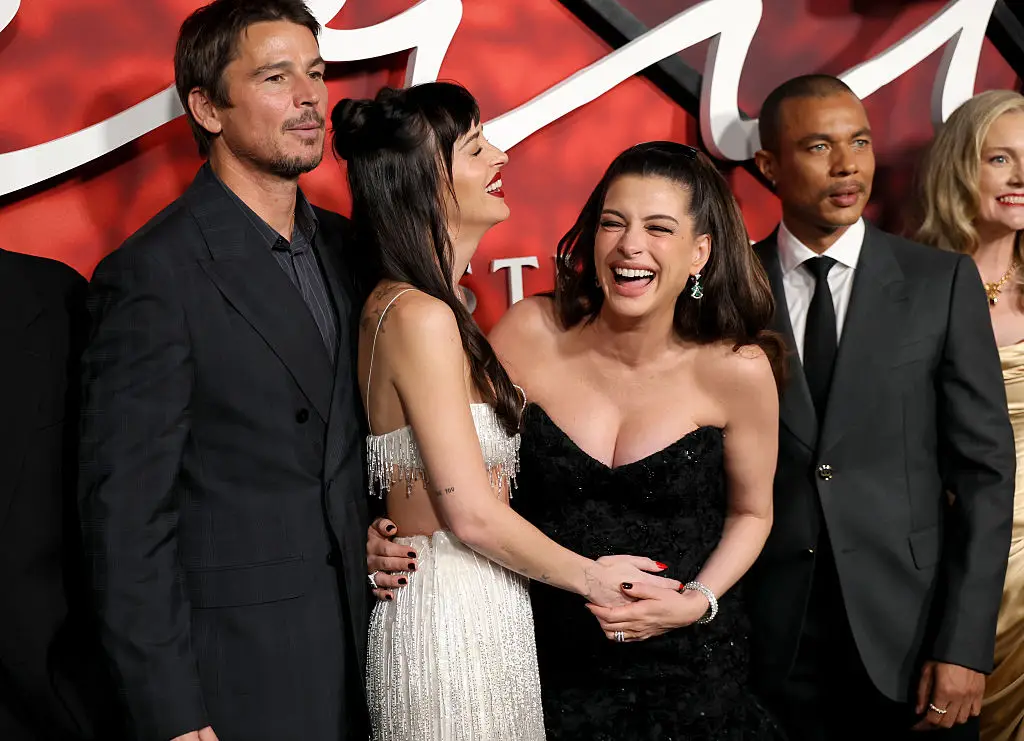 The star laughed off the moment on the red carpet after she tried to be helpful (Photo by Mike Coppola/THR)