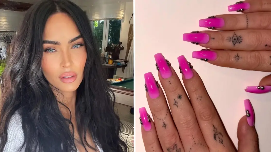 instagram/@meganfox/Instagram/@nails _of_la