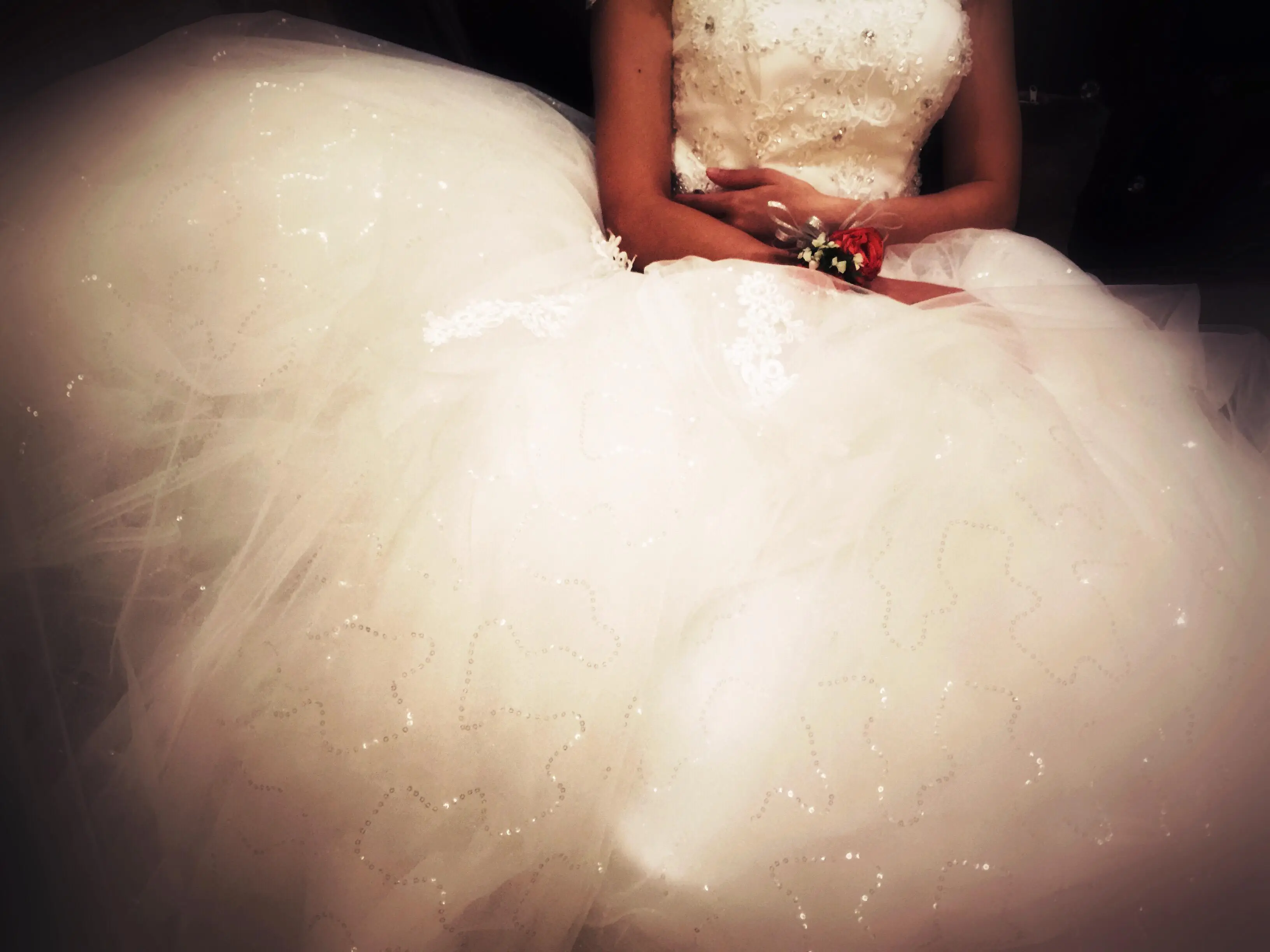 The row had put doubts on the wedding.