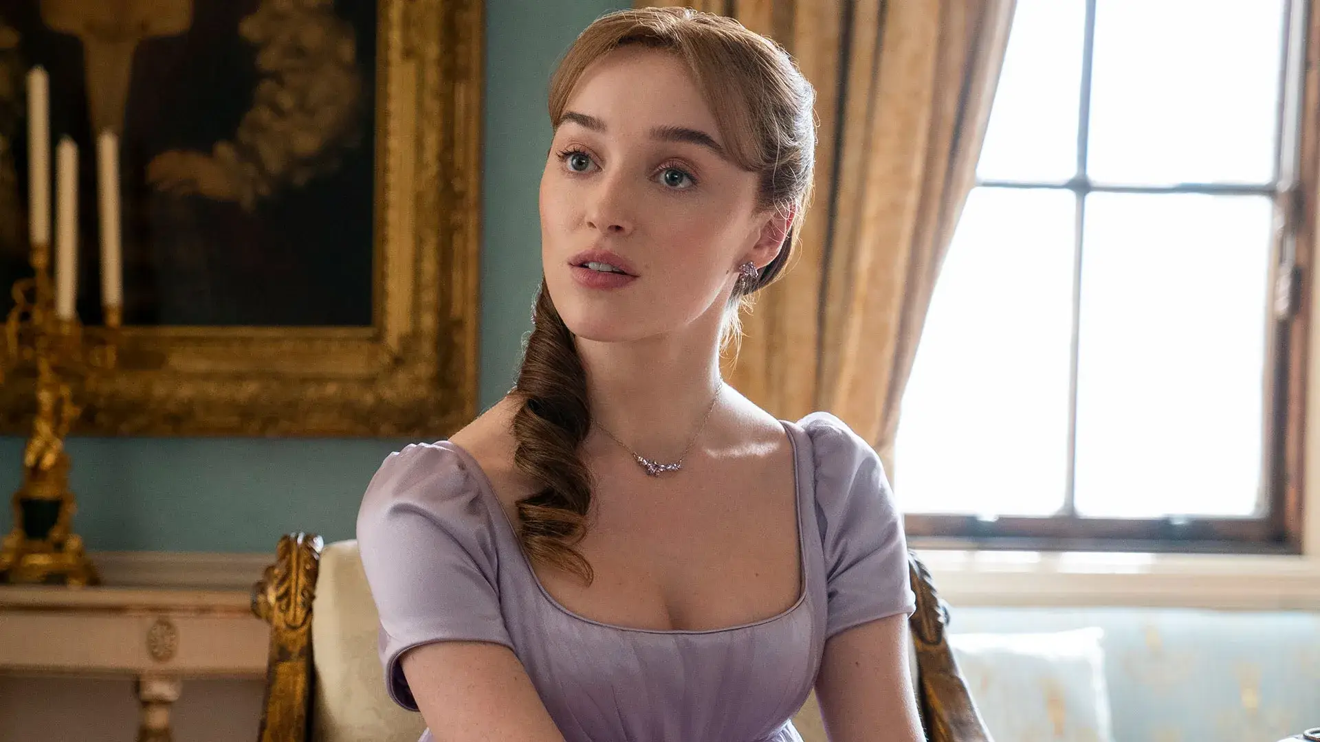 Phoebe Dynevor played Daphne in Bridgerton series 1-2. (Netflix)