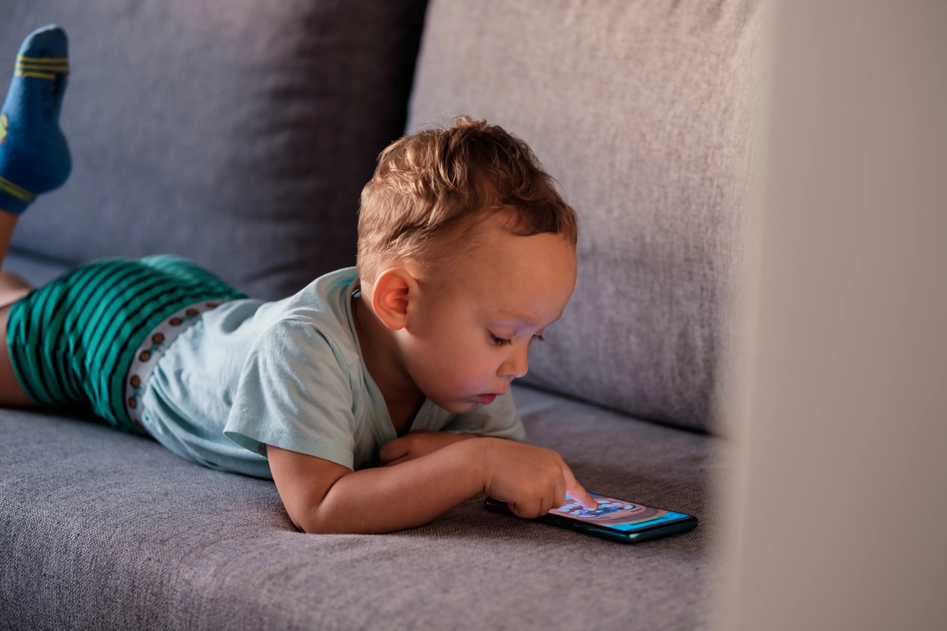 Gen B babies will rely heavily on technology, one expert predicts (MementoJpeg/Getty)