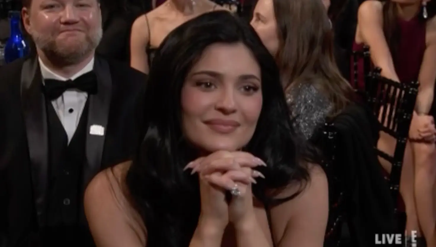 The camera eventually cut to Kylie (E!)