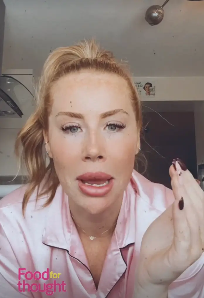 The reality TV star took to Instagram to directly respond to 'hateful' comments online (Instagram/@polly_sellman)