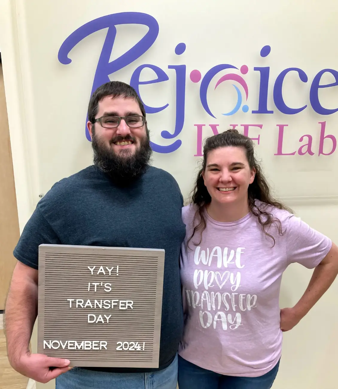 Thaddeus was born from an embryo which was frozen for more than three decades (Lindsey and Tim Pierce/Rejoice Fertility Clinic)